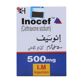 Inocef 500mg Im Inj