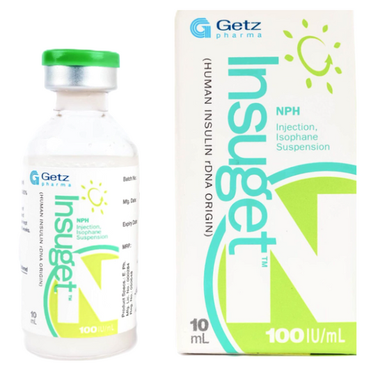 Insuget N 100iu Ml Inj
