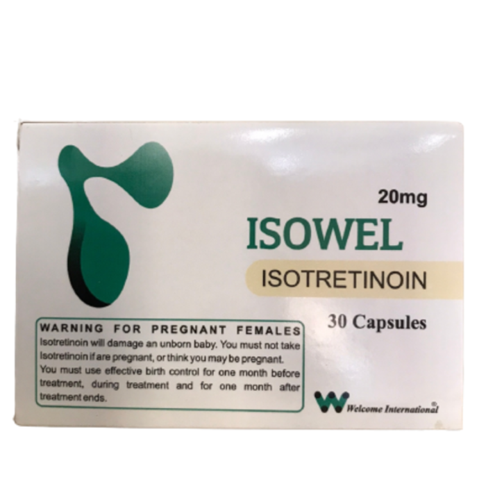 Isowel 20mg Capsules 30s