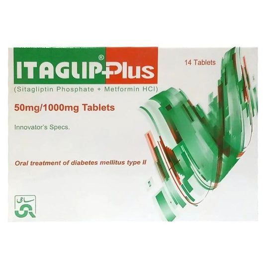 Itaglip Plus 50mg 1000mg Tablets