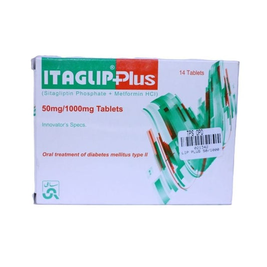 Itaglip Plus Xr 50 1000mg Tablets