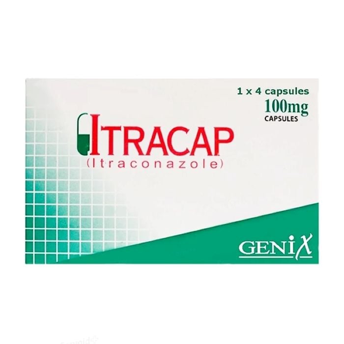 Itracap 100mg Capsules 4s