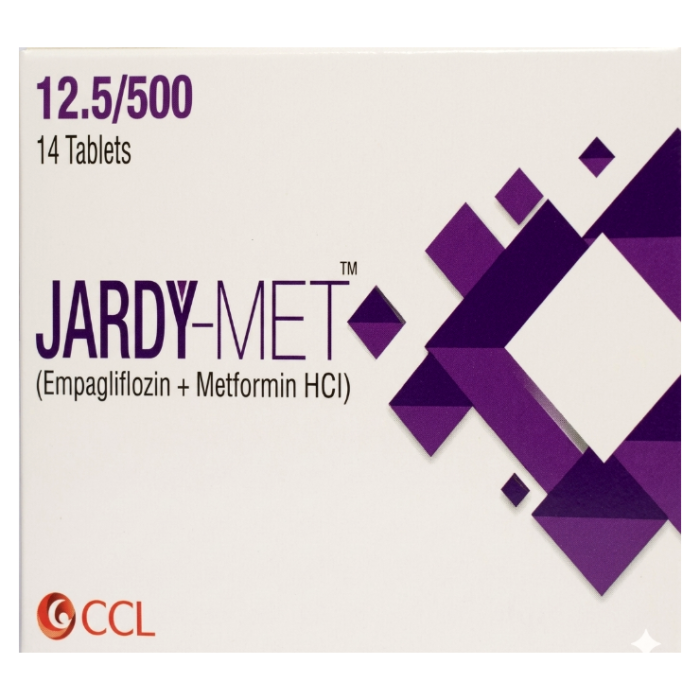 Jardy Met 12.5 500 Tablets