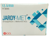 Jardy Met 12.5 850mg Tablets