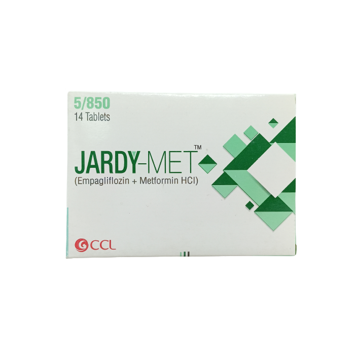 Jardy Met 5 850mg Tablets