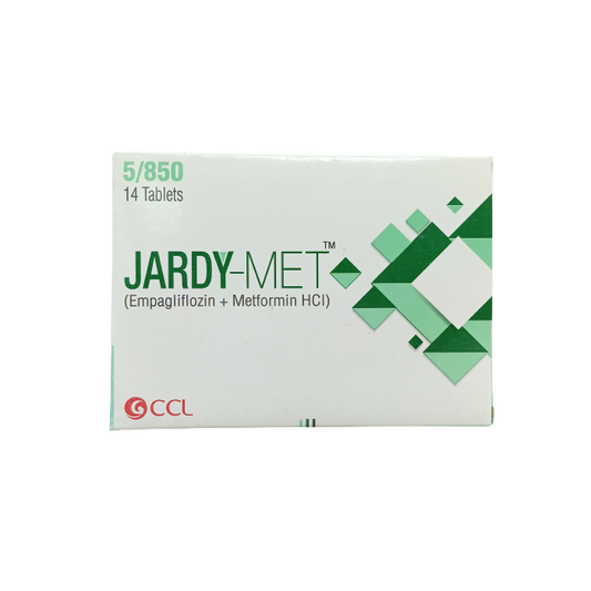 Jardy Met 5 850mg Tablets