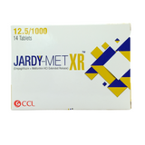 Jardy Met Xr 12.5mg 1000mg Tablets