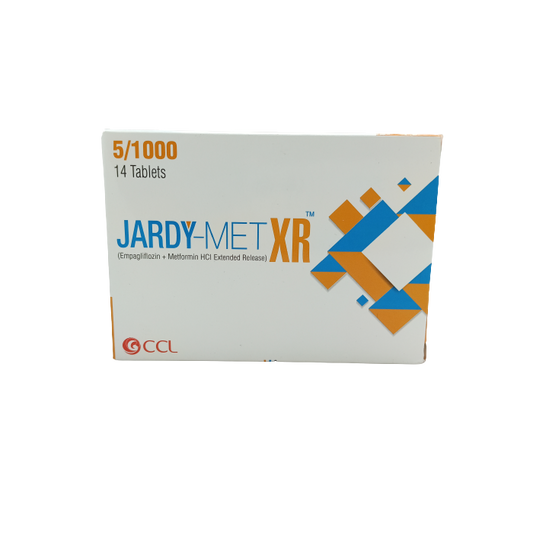 Jardy Met Xr 5mg 1000mg Tablets