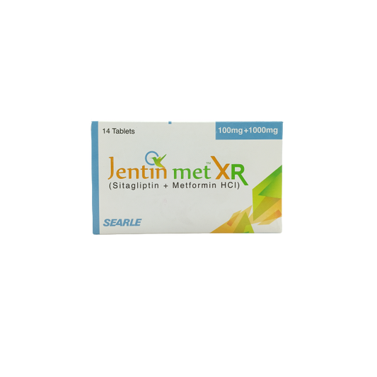 Jentin Met Xr 100mg 1000mg Tablets