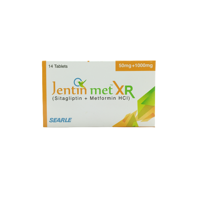 Jentin Met Xr 50mg 1000mg Tablets