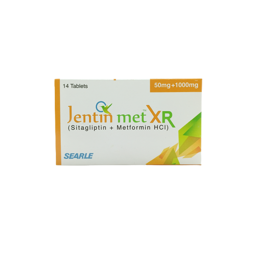 Jentin Met Xr 50mg 1000mg Tablets