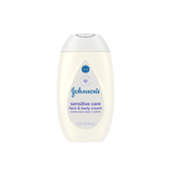 Johnsons Face & Body Cream 400ml Sensitive Care