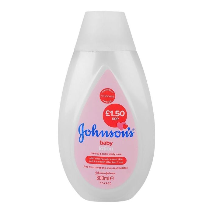 Johnsons Pure & Gentle Baby Lotion 300ml (Italy)