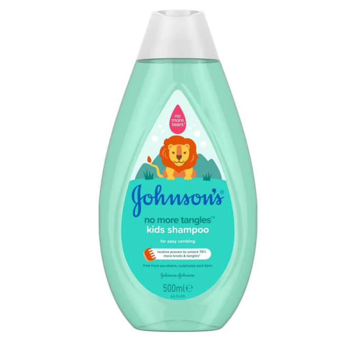 Johnsons Kids Shampoo 500ml No More Tangles.