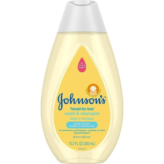 Johnsons Usa Baby Head To Toe Wash Shampoo 300ml