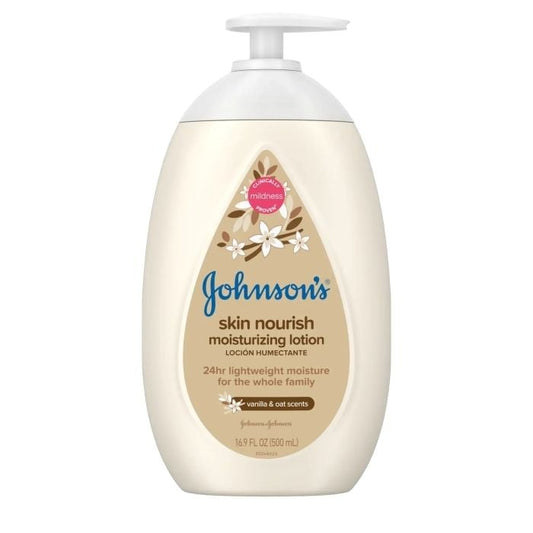 Johnsons Usa Baby Moisture Lotion 500ml Vanilla & Oat Scent