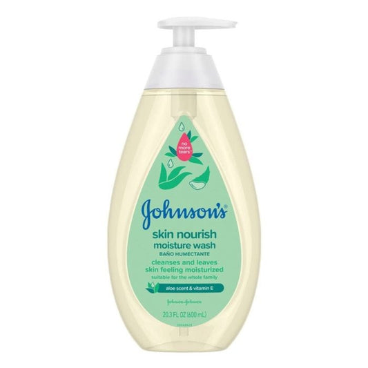 Johnsons Usa Baby Moisture Wash 600ml Aloe Scent
