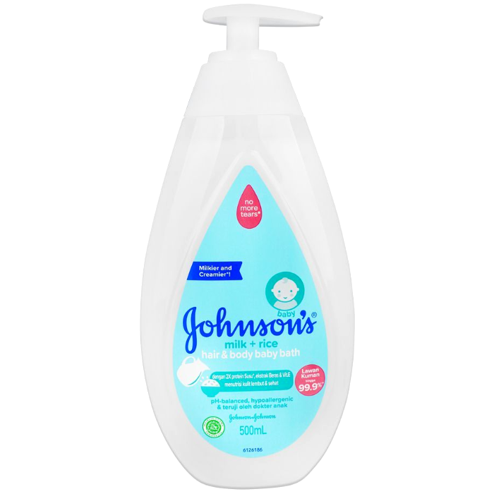 Johnsons Milk & Rice Baby Bath 500ml