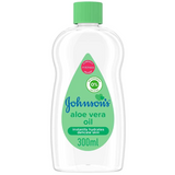 Johnsons baby oil 300ml aloe vera