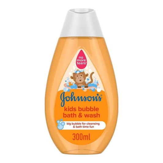 Johnsons Kids Bubble Bath & Wash 300ml