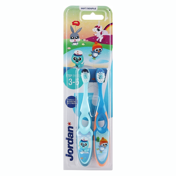 Jordan Kids 3-5 Toothbrush (2pcs)