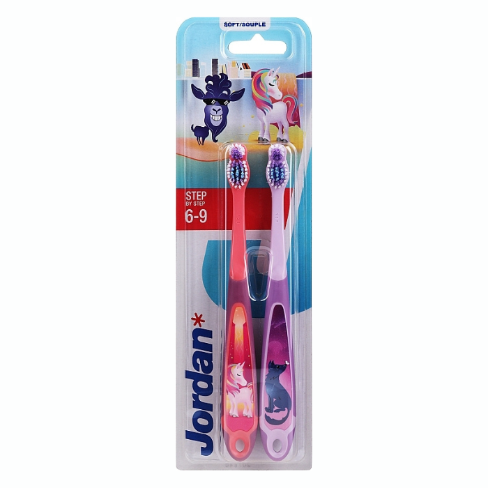 Jordan Kids 6-9 Toothbrush (2pcs)