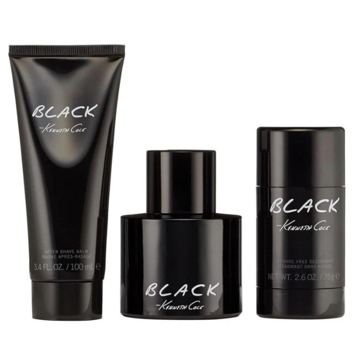 Kenneth cole black gift set men