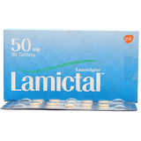 Lamictal 50mg Tablets