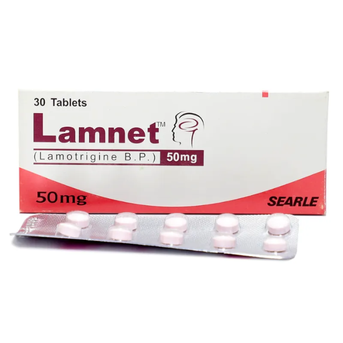Lamnet 50mg Tablets