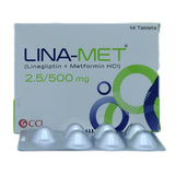 Lina Met 2.5 500mg Tab 14s