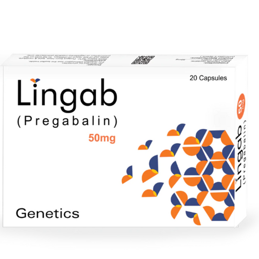 Lingab 50mg Capsules