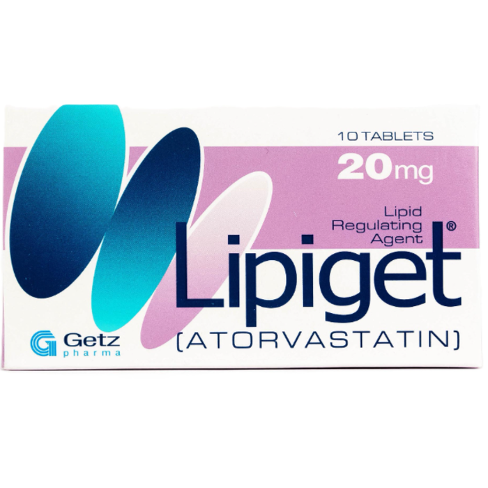 Lipiget 20mg Tablets