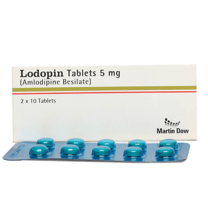 Lodopin 5mg Tablets