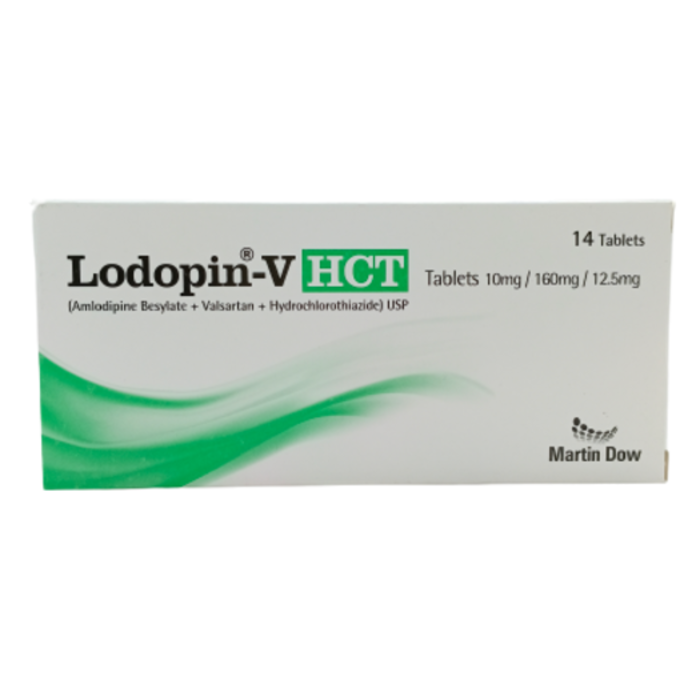 Lodopin V Hct 10mg 160mg 12.5mg Tablets