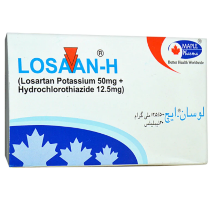 Losaan H 50mg 12.5mg Tablets