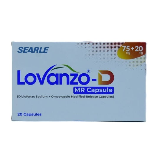 Lovanzo d mr 75mg 20mg cap - 20 Pack