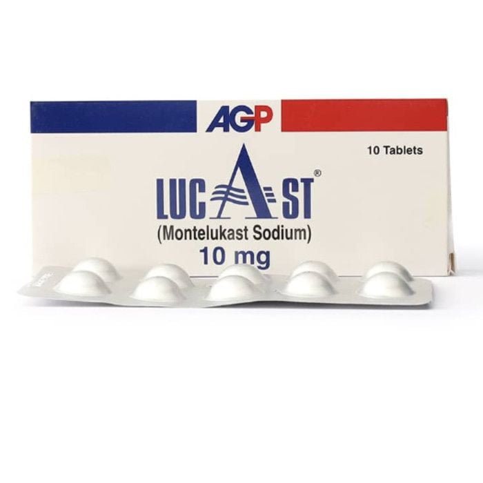 Lucast 10mg Tablets