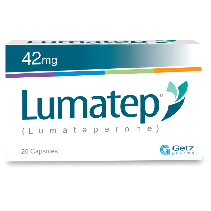 Lumatep 42mg caps 20s