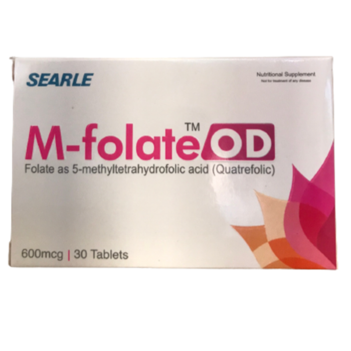 M Folate Od 600mcg Tablets