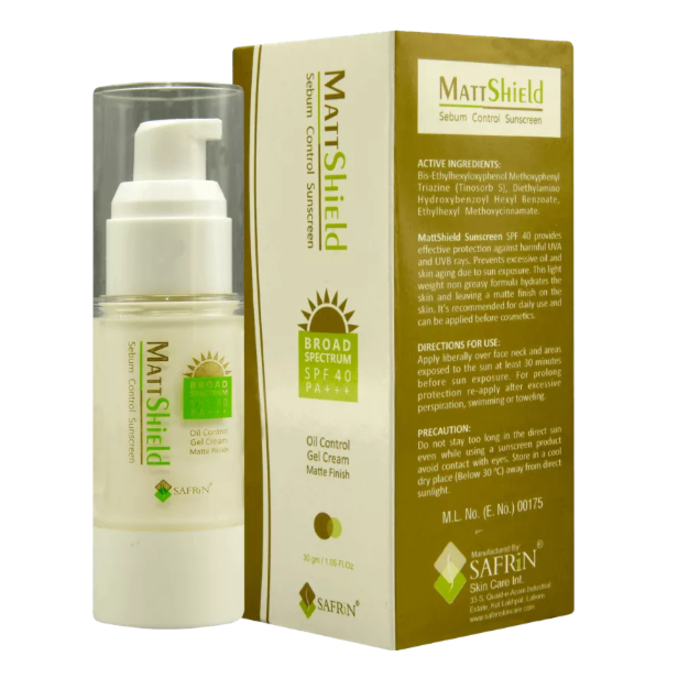 Mattshield Sunscreen Spf 40