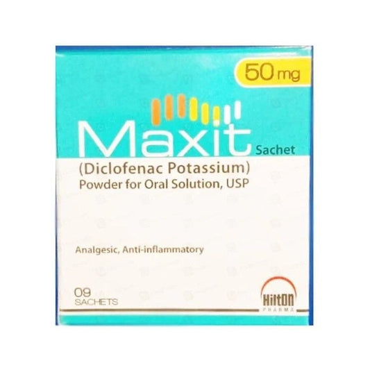Maxit 50mg Sachets - 9 Pack