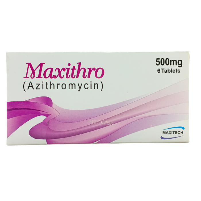 Maxithro 500mg Tablets 6s
