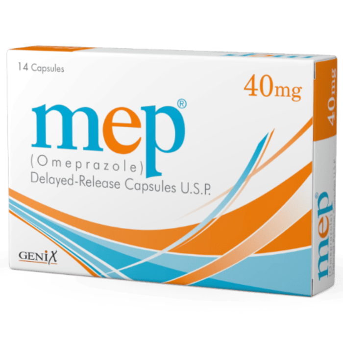 Mep 40mg Capsules