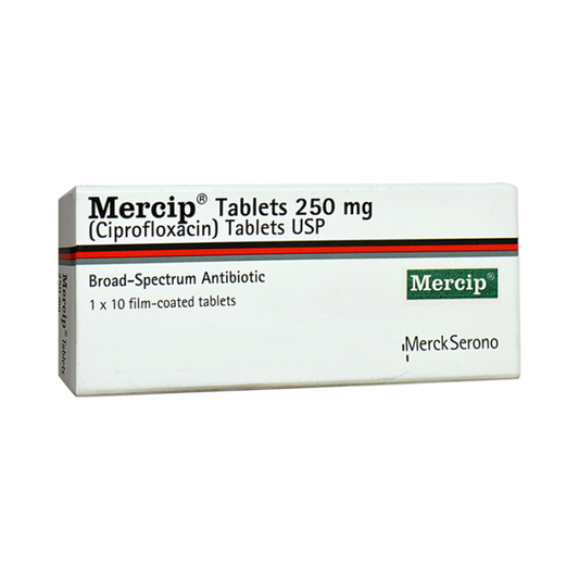 Mercip 250mg Tablets 10s