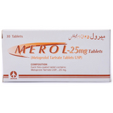 Merol 25mg Tablets