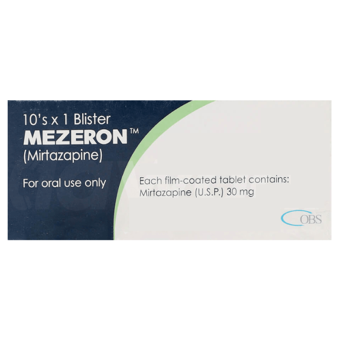 Mezeron 15mg tab 20s