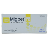 Migbet Pr 25mg Tablets 10s