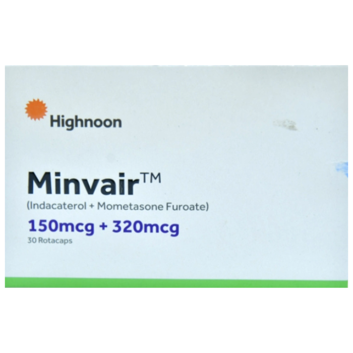 Minvair 150mcg 320mcg rotacaps 30s