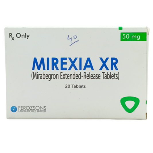 Mirexia Xr 50mg Tablets