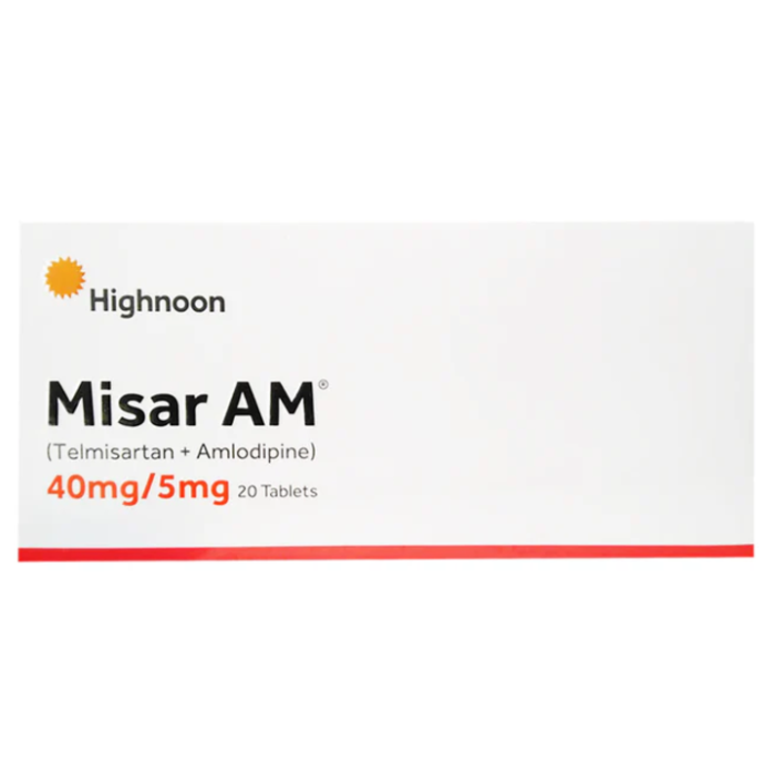 Misar Am 40mg 5mg Tablets 20s